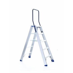 Eurostairs Eurostairs Dubbele trap professioneel 5 treden Eurostairs Eurostairs Dubbele trap professioneel 5 treden