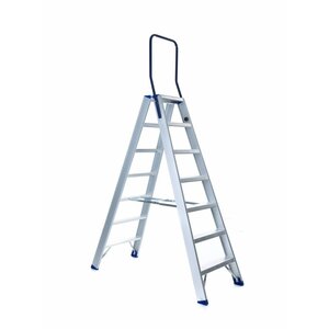 Eurostairs Eurostairs Dubbele trap professioneel 7 treden Eurostairs Eurostairs Dubbele trap professioneel 7 treden
