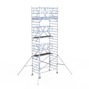Rolsteiger Professional 135x250 8,2m werkhoogte carbon vloer dubbele voorloopleuning