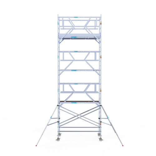 Euroscaffold Rolsteiger Professional 135x250 8,2m werkhoogte carbon vloer dubbele voorloopleuning