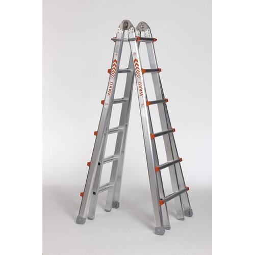 WAKU Ladders Waku Multifunctionele Ladder 4x6