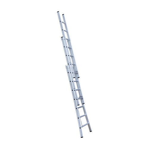 Eurostairs Eurostairs Reformladder driedelig uitgebogen 3 x 7 sporten