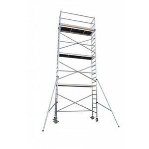 Euro rolsteiger 75 x 190 x 8,2m werkhoogte met lichtgewicht platform