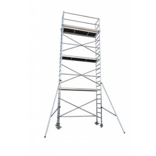 Euroscaffold Euro rolsteiger 75 x 190 x 8,2m werkhoogte met lichtgewicht platform