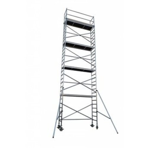 Euroscaffold Euro rolsteiger 75 x 190 x 10,2m werkhoogte met lichtgewicht platform