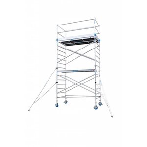 Euro rolsteiger 135 x 190 x 6,2m werkhoogte met lichtgewicht platform