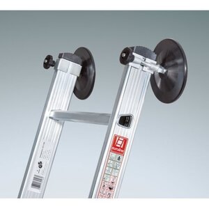 Ladderafhouder / afstandhouder met ronde schijven t.b.v.