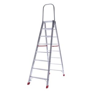 Euroline Dubbele Trap 2x8(max. werkhoogte 3,86 m) Euroline Dubbele Trap 2x8(max. werkhoogte 3,86 m)