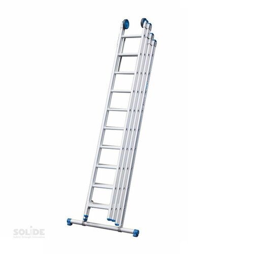 Solide 4-delige ladder 4 x 9