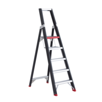 Altrex Taurus enkel oploopbare trap 5-treeds Altrex Taurus enkel oploopbare trap 5-treeds