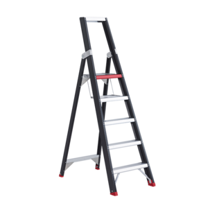 Altrex Taurus enkel oploopbare trap 5-treeds Altrex Taurus enkel oploopbare trap 5-treeds