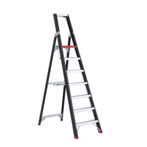 Altrex Taurus enkel oploopbare trap 7-treeds Altrex Taurus enkel oploopbare trap 7-treeds
