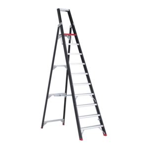 Altrex Taurus enkel oploopbare trap 10-treeds Altrex Taurus enkel oploopbare trap 10-treeds