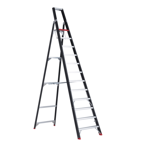 Altrex Taurus enkel oploopbare trap 12-treeds