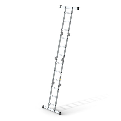 Vouwladder 4 x 3 treden met platform