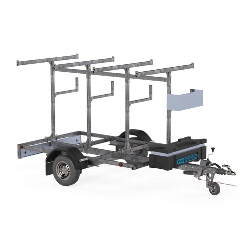 Euroscaffold Steigeraanhanger 250 model standaard - 1350 KG