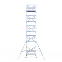 Euroscaffold Rolsteiger Professional 135x190 11,2m werkhoogte dubbele voorloopleuning