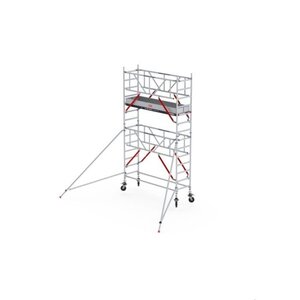 Rolsteiger RS TOWER 51-S met Safe-Quick® 2 Guardrail – 75x185 5,2m werkhoogte