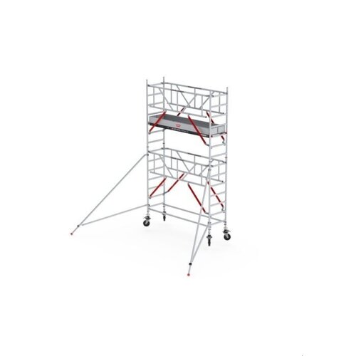 Altrex Rolsteiger RS TOWER 51-S met Safe-Quick® 2 Guardrail – 75x185 5,2m werkhoogte