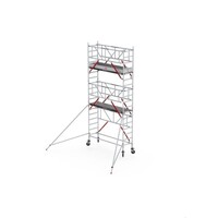 Altrex Rolsteiger RS TOWER 51-S met Safe-Quick® 2 Guardrail – 75x185 6,2m werkhoogte
