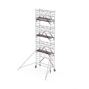 Rolsteiger RS TOWER 51-S met Safe-Quick® 2 Guardrail – 75x185 8,2m werkhoogte