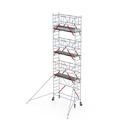 Altrex Rolsteiger RS TOWER 51-S met Safe-Quick® 2 Guardrail – 75x185 8,2m werkhoogte
