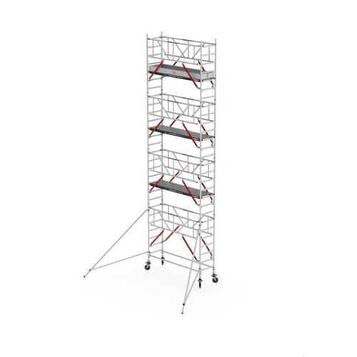 Altrex Rolsteiger RS TOWER 51-S met Safe-Quick® 2 Guardrail – 75x185 9,2m werkhoogte