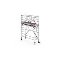 Altrex Rolsteiger RS TOWER 51-S met Safe-Quick® 2 Guardrail – 75x245 4,2m werkhoogte