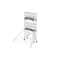 Altrex Rolsteiger RS TOWER 51-S met Safe-Quick® 2 Guardrail – 75x245 6,2m werkhoogte