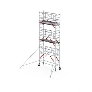 Rolsteiger RS TOWER 51-S met Safe-Quick® 2 Guardrail – 75x245 7,2m werkhoogte