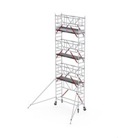 Altrex Rolsteiger RS TOWER 51-S met Safe-Quick® 2 Guardrail – 75x245 8,2m werkhoogte