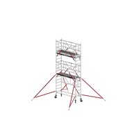 Altrex Rolsteiger RS TOWER 51-S met Safe-Quick® 2 Guardrail en Fiberdeck – 75x245 6,2m werkhoogte