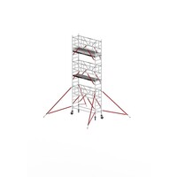 Altrex Rolsteiger RS TOWER 51-S met Safe-Quick® 2 Guardrail en Fiberdeck – 75x245 7,2m werkhoogte
