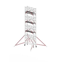 Altrex Rolsteiger RS TOWER 51-S met Safe-Quick® 2 Guardrail en Fiberdeck – 75x245 9,2m werkhoogte