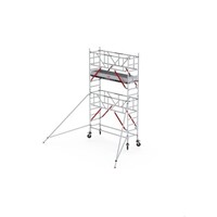 Altrex Rolsteiger RS TOWER 51-S met Safe-Quick® 2 Guardrail – 75x305 5,2m werkhoogte