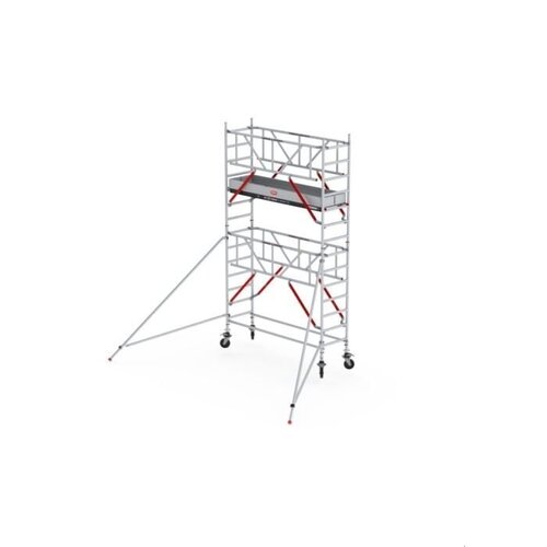 Altrex Rolsteiger RS TOWER 51-S met Safe-Quick® 2 Guardrail – 75x305 5,2m werkhoogte