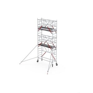 Rolsteiger RS TOWER 51-S met Safe-Quick® 2 Guardrail – 75x305 6,2m werkhoogte