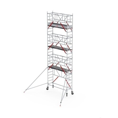 Altrex Rolsteiger RS TOWER 51-S met Safe-Quick® 2 Guardrail – 75x305 8,2m werkhoogte
