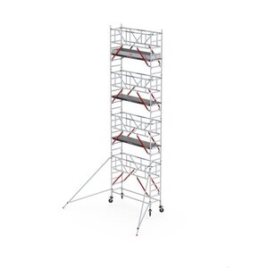 Rolsteiger RS TOWER 51-S met Safe-Quick® 2 Guardrail – 75x305 9,2m werkhoogte