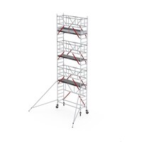 Altrex Rolsteiger RS TOWER 51-S met Safe-Quick® 2 Guardrail en Fiberdeck – 75x305 8,2m werkhoogte