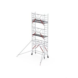 Rolsteiger RS TOWER 51 PLUS-S met Safe-Quick® 2 Guardrail – 90x185 7,2m werkhoogte