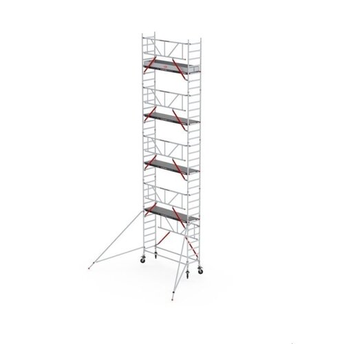 Altrex Rolsteiger RS TOWER 51 PLUS-S met Safe-Quick® 2 Guardrail en Fiberdeck – 90x185 10,2m werkhoogte