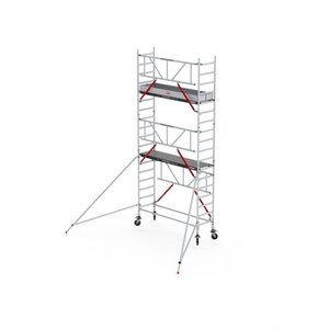 Rolsteiger RS TOWER 51 PLUS-S met Safe-Quick® 2 Guardrail – 90x245 6,2m werkhoogte