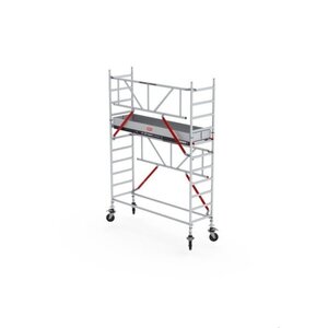 Rolsteiger RS TOWER 51 PLUS-S met Safe-Quick® 2 Guardrail en Fiberdeck – 90x245 4,2m werkhoogte
