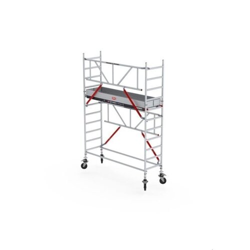Altrex Rolsteiger RS TOWER 51 PLUS-S met Safe-Quick® 2 Guardrail en Fiberdeck – 90x245 4,2m werkhoogte