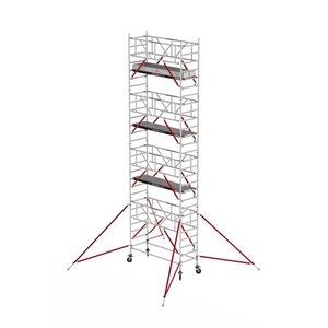 Rolsteiger RS TOWER 51 PLUS-S met Safe-Quick® 2 Guardrail en Fiberdeck – 90x245 9,2m werkhoogte
