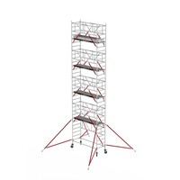 Altrex Rolsteiger RS TOWER 51 PLUS-S met Safe-Quick® 2 Guardrail en Fiberdeck – 90x245 10,2m werkhoogte