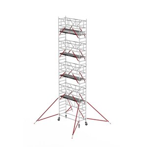 Rolsteiger RS TOWER 51 PLUS-S met Safe-Quick® 2 Guardrail en Fiberdeck – 90x245 10,2m werkhoogte