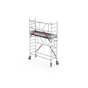 Rolsteiger RS TOWER 51 PLUS-S met Safe-Quick® 2 Guardrail en Fiberdeck – 90x305 4,2m werkhoogte