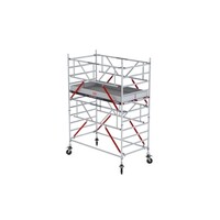 Altrex Rolsteiger RS TOWER 52-S met Safe-Quick® 2 Guardrail – 135x185 4,2m werkhoogte